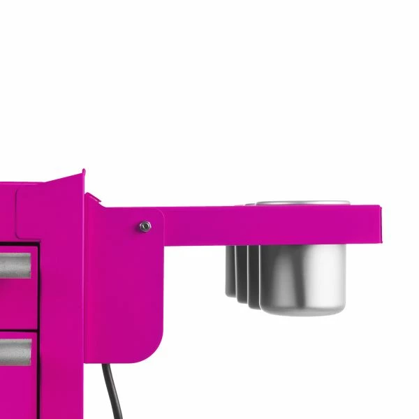 Buy 🥰 The Original Pink Box Folding Side Shelf With Power Strip USB 18G Steel Pink PB2PS 🌟 2 Buy 🥰 The Original Pink Box Folding Side Shelf With Power Strip USB 18G Steel Pink PB2PS 🌟 - Image 2