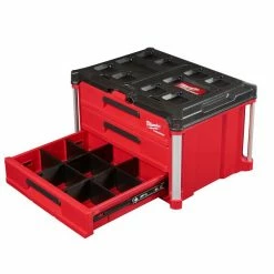 Wholesale ๐คฉ Milwaukee PACKOUT 3-Drawer Tool Box 48-22-8443 โญ 5 Wholesale ๐คฉ Milwaukee PACKOUT 3-Drawer Tool Box 48-22-8443 โญ -Burr King Sales p64955 2 1