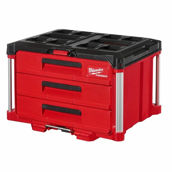 Wholesale ๐คฉ Milwaukee PACKOUT 3-Drawer Tool Box 48-22-8443 โญ 1 Wholesale ๐คฉ Milwaukee PACKOUT 3-Drawer Tool Box 48-22-8443 โญ