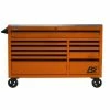 Best reviews of ⭐ Homak 54” RS Pro 10-Drawer Roller Cabinet With Stainless Top Orange OG04054014 🎁