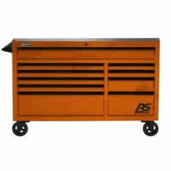 Best reviews of ⭐ Homak 54” RS Pro 10-Drawer Roller Cabinet With Stainless Top Orange OG04054014 🎁