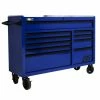 Promo 🤩 Homak 54” RS Pro 10-Drawer Roller Cabinet With Stainless Top Blue BL04054014 🤩
