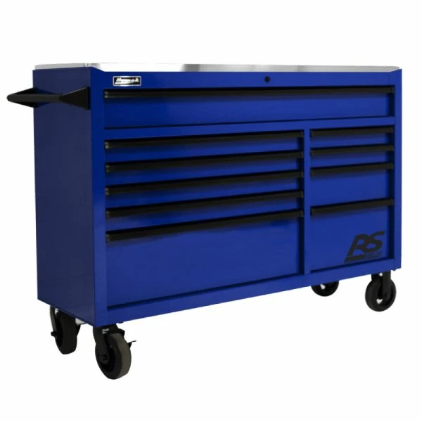 Promo π€© Homak 54β RS Pro 10-Drawer Roller Cabinet With Stainless Top Blue BL04054014 π€© 1 Promo π€© Homak 54β RS Pro 10-Drawer Roller Cabinet With Stainless Top Blue BL04054014 π€©
