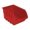 Deals 🎉 Homak Single Small Plastic Individual Bin - Red No Logo HA01010644 🎁