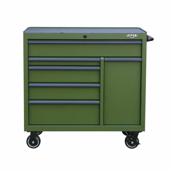 Deals โ Viper Tool Storage 41 In. 6-Drawer Steel Rolling Cabinet, Army Green V4106ARGR ๐คฉ 3 Deals โ Viper Tool Storage 41 In. 6-Drawer Steel Rolling Cabinet, Army Green V4106ARGR ๐คฉ - Image 3
