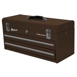Cheapest โค๏ธ Homak Brown 20 Inch 2 Drawer Friction ๐งฐ Toolbox BW00202200 โ๏ธ
