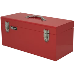 Budget 👍 Homak 20 Inch Red High Tool Box W/ Black Metal Tray RD00120920 🔥