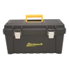 Best reviews of ✔️ Homak 19 Inch Black Plastic Tool Box W/Metal Latches & Plastic Tray BK00219001 🧨