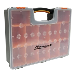 Buy 😍 Homak Plastic Organizer W/ 12 Removable Bins HA01112425 🔔