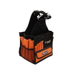 Best Sale 🔔 Homak 8 Inch Tool Bag W/ 28 Pockets TB00108028 🎁