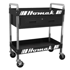 Wholesale 💯 Homak 30 Inch 1 - DRAWER SERVICE CART - BLACK BK06030210 🎁