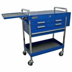 Hot Sale 😀 Homak 30 Inch 4-DRAWER FLIP-TOP CART BL06036404 🌟