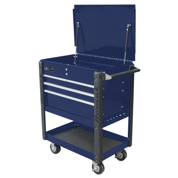 Wholesale โจ Homak 35 Inch Professional 4 Drawer Service Cart - BLUE BL06032000 ๐งจ 1 Wholesale โจ Homak 35 Inch Professional 4 Drawer Service Cart - BLUE BL06032000 ๐งจ