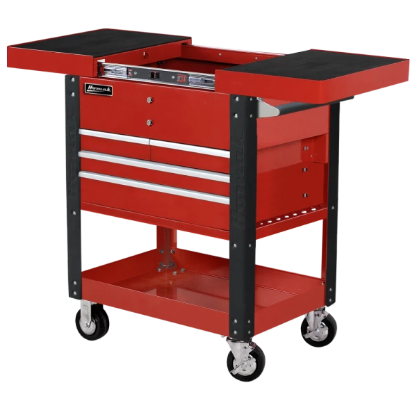 New ๐ Homak 35 Inch 4 DRAWER SLIDE TOP CART - RED RD06043500 ๐คฉ 1 New ๐ Homak 35 Inch 4 DRAWER SLIDE TOP CART - RED RD06043500 ๐คฉ