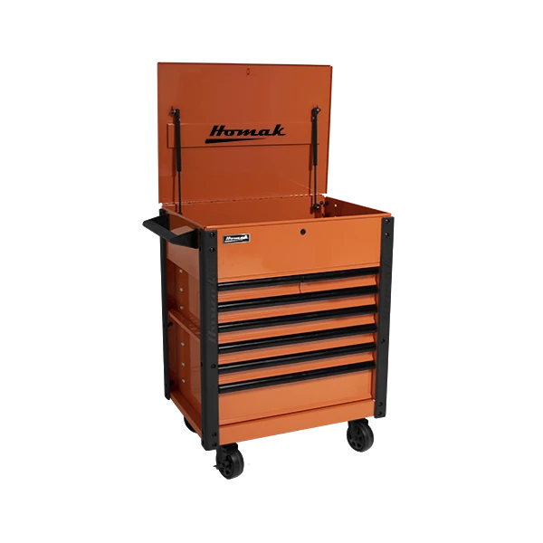 Buy ๐ Homak 35 Inch 7 DRAWER FLIP-TOP SERVICE CART - ORANGE OG06035247 โญ 1 Buy ๐ Homak 35 Inch 7 DRAWER FLIP-TOP SERVICE CART - ORANGE OG06035247 โญ