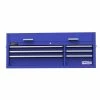 Budget 🌟 Homak 54 InchPro 2 6-Drawer Top Chest - Blue  BL02054602 🔔