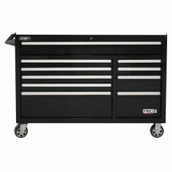 Wholesale 🎉 Homak 54 InchPro 2 10-Drawer Roller Cabinet - Black  BK04054210 🛒