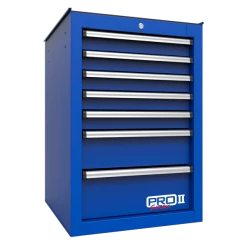 Brand new 😉 Homak 14 1/2 Inch Inch Pro II 7-Drawer Side Cabinet - Blue BL08014552 👏