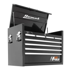 Promo 😉 Homak 36 Inch H2Pro Series 8 Drawer Top Chest - Black BK02036081 ❤️