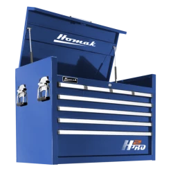 Coupon ๐ Homak 36 Inch H2Pro Series 8 Drawer Top Chest - Blue BL02036081 โจ