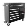 Deals ✔️ Homak 41 Inch H2Pro 6 Drawer W/ 2 Drawer Comp Roller - Black BK04041062 😀