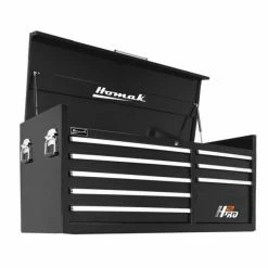 Buy 🤩 Homak 56 Inch H2Pro Series 8 Drw Top Chest - Black BK02056072 🛒