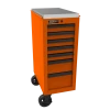 Outlet 😍 Homak 14 1/2 Inch RS Pro 7-Drawer Side Cabinet - Orange OG08014070 ⌛