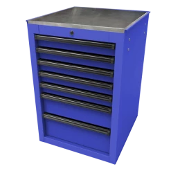 Buy 💯 Homak 22 Inch RS Pro 7-Drawer Side Cabinet - Blue BL08022070 ⭐