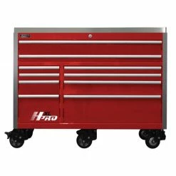Wholesale ⌛ Homak HXL 60 Inch Roller Cabinet W/SS Top - Red HX04060113 ✨