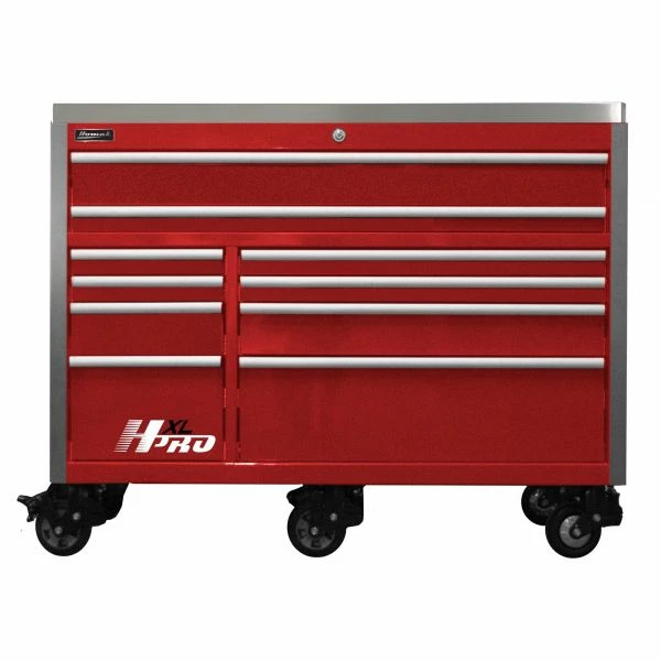 Wholesale ⌛ Homak HXL 60 Inch Roller Cabinet W/SS Top - Red HX04060113 ✨ 1 Wholesale ⌛ Homak HXL 60 Inch Roller Cabinet W/SS Top - Red HX04060113 ✨