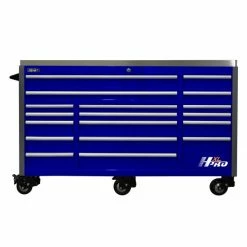 Deals 🎁 Homak HXL 72 Inch Roller Cabinet With SS Top - Blue HX04072172 🤩