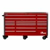 Flash Sale ⌛ Homak HXL 72 Inch Roller Cabinet With SS Top -  RED HX04072173 ✨