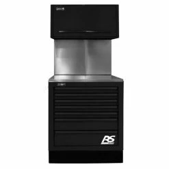 Hot Sale ⌛ Homak 36 Inch CTS Set With Solid Back Splash - Black BKCTS36001 😉