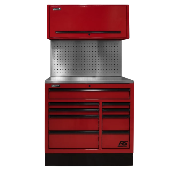 New ๐ Homak 41 InchCTS Set With Tool Board Back Splash - Red RDCTS41002 โ๏ธ 1 New ๐ Homak 41 InchCTS Set With Tool Board Back Splash - Red RDCTS41002 โ๏ธ