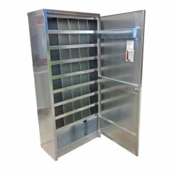 Best Sale 🧨 BADASS Workbench BRS-137B 40 - Hole Bin Cabinet W/Door - 137B 👏